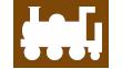 Steam train Road Sign